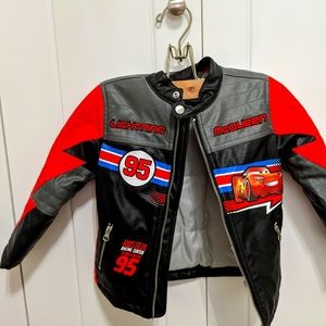Boys size 4 Disney Lightning McQueen jacket